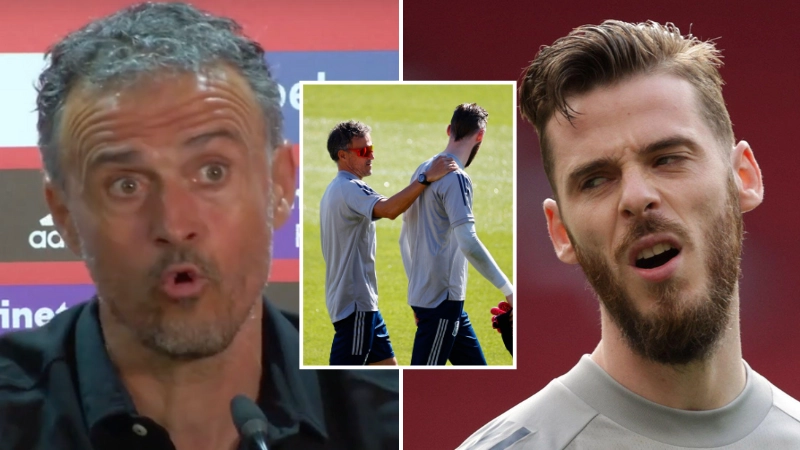 David De Gea Sent Brutal Message By Luis Enrique For Why He's Been Left Out Of Spain Squad