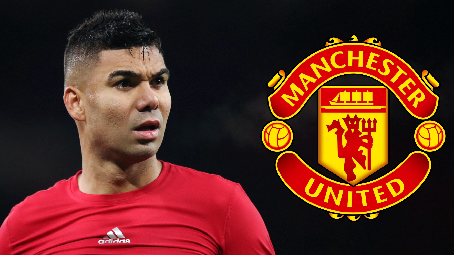 Casemiro is at risk of missing Manchester United vs Arsenal