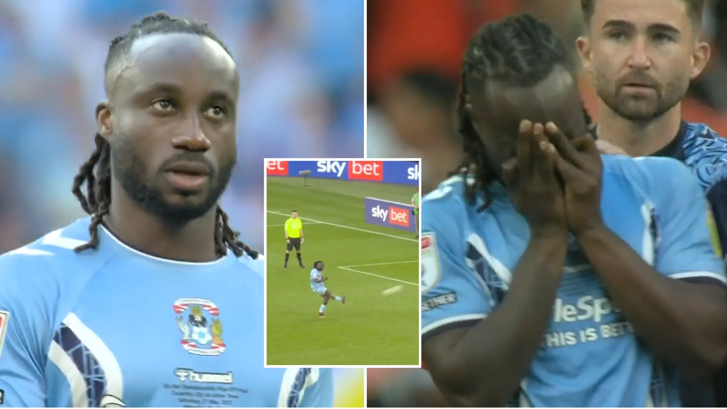 Coventry City release Fankaty Dabo three days after play-off final penalty miss