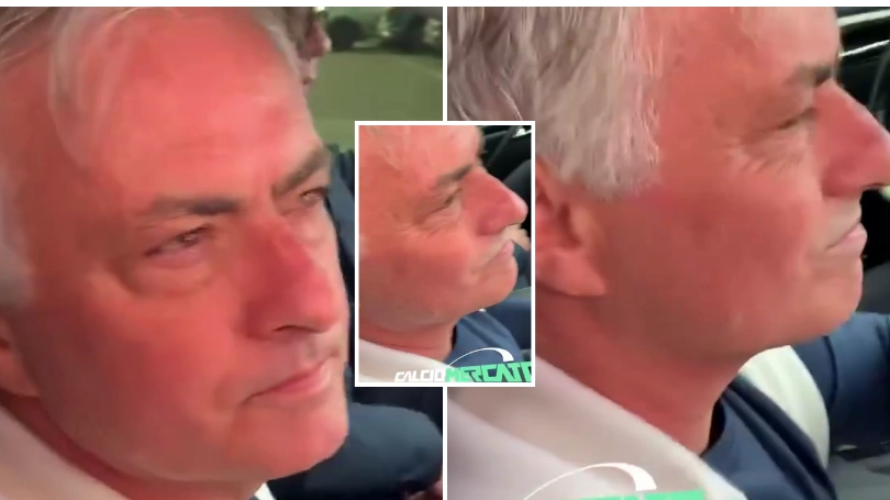 Heartbreaking footage emerges of Jose Mourinho in tears after Roma sacking as replacement already named