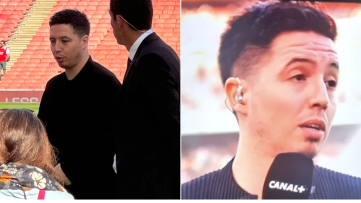 Arsenal fan 'removed from Emirates Stadium after confrontation with Samir Nasri'