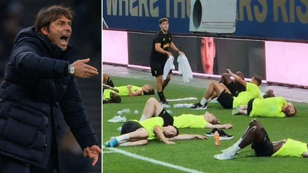 Antonio Conte's Brutal Training Methods Revealed As Tottenham Stars Pushed To Their Limits In Pre-Season