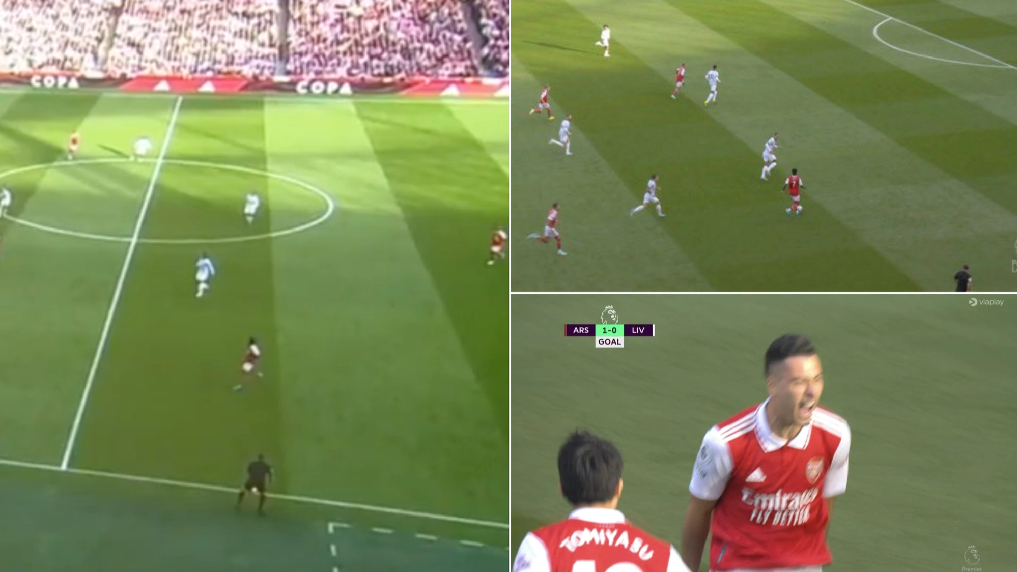 Gabriel Martinelli's opening goal for Arsenal against Liverpool was allowed to stand because of a VAR loophole