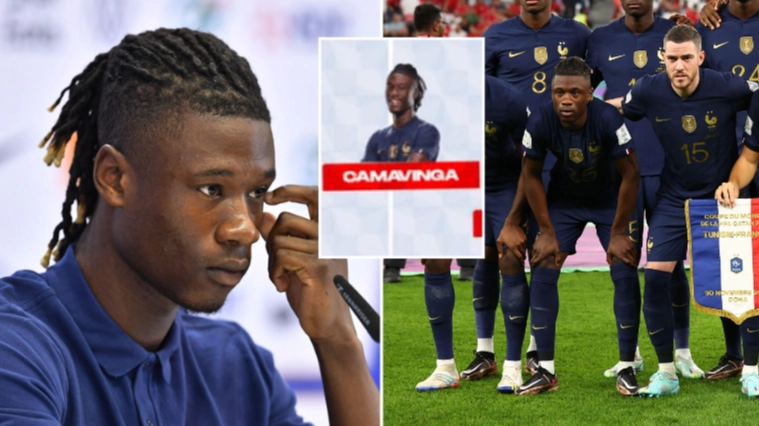 Eduardo Camavinga starts against Tunisia, fans can't believe the position he's playing in