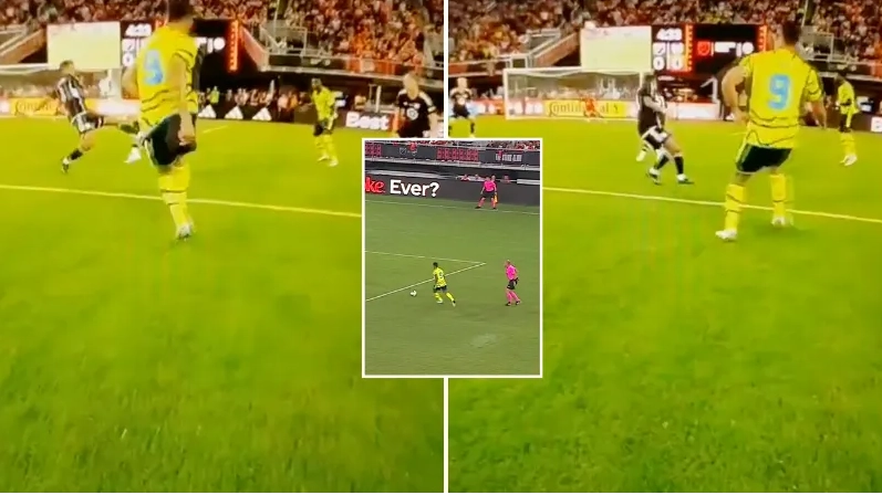 Referee's body cam footage shows just how insane Gabriel Jesus' chipped goal was vs MLS All-Stars
