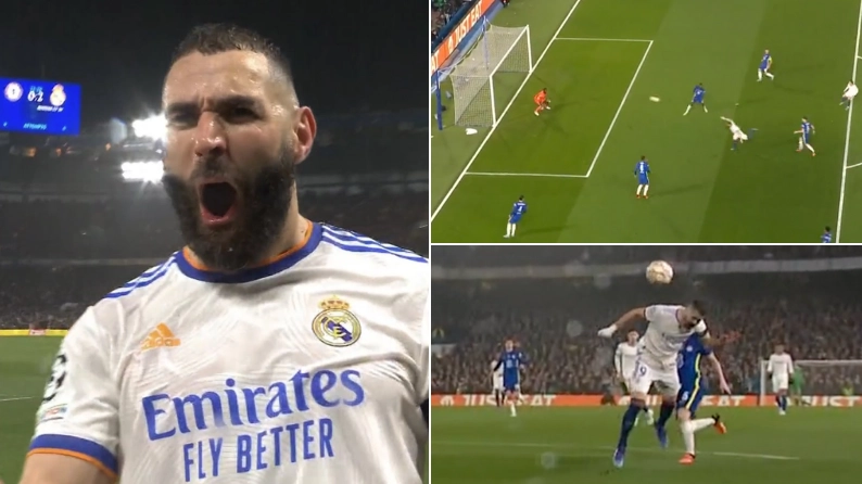 'He's Unstoppable!': Karim Benzema Scores Two Brilliant Headers To Put Real Madrid In Control Against Chelsea