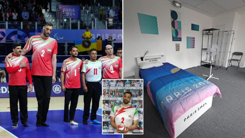 Disbelief as world’s second tallest man reveals where he has to sleep during Paralympics
