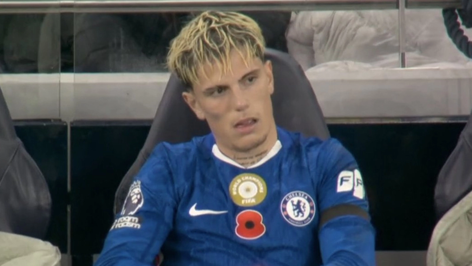 Garnacho Called Out Over What He Did After Leaving Pitch During Chelsea vs Spurs