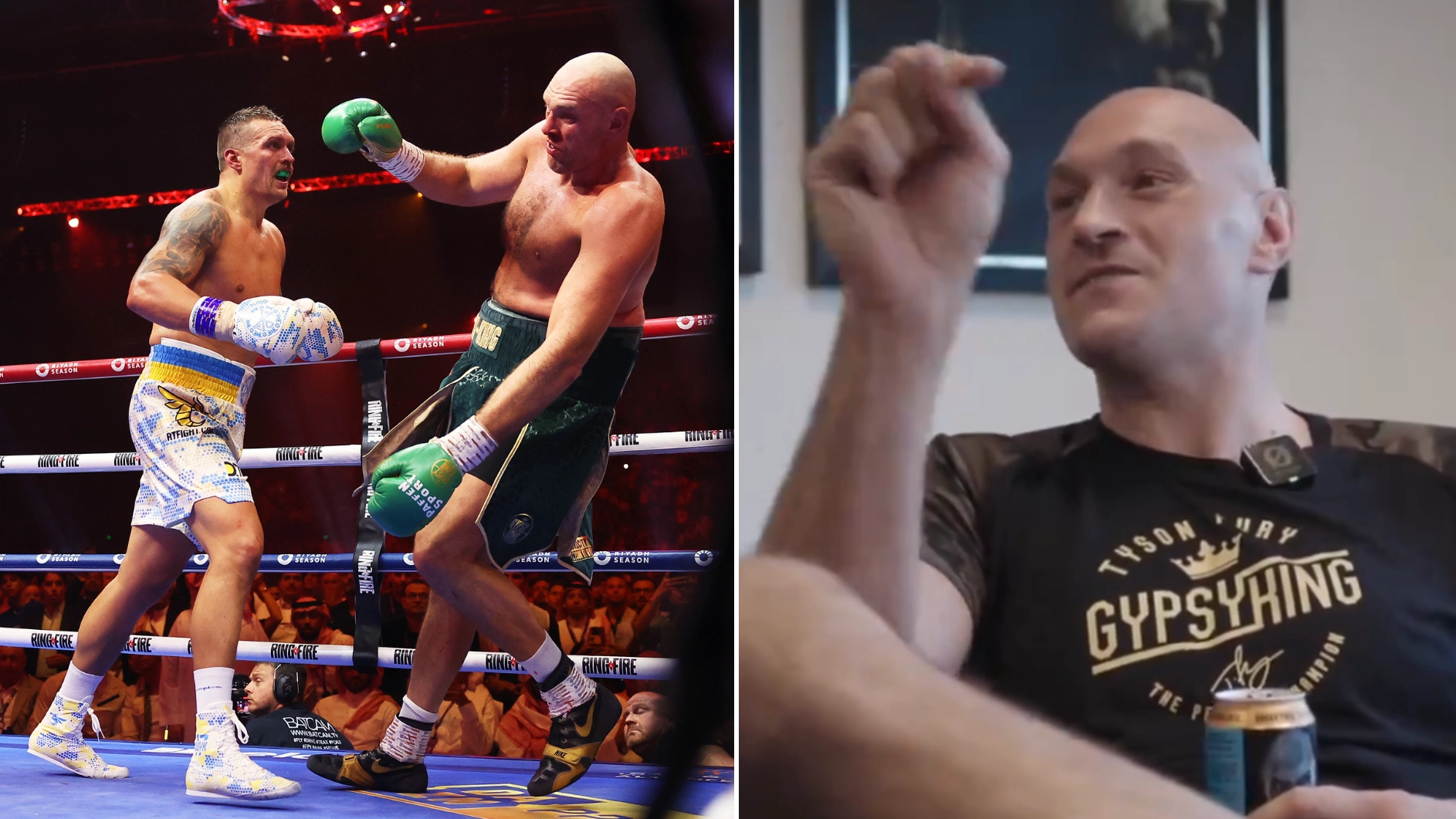 Tyson Fury dismantles Oleksandr Usyk's victory over him after 'watching the fight back lots' in extraordinary interview