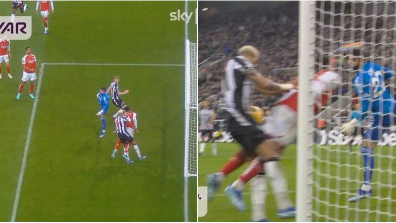 PGMOL audio shows that there was ONE key error a VAR official made in Gordon goal vs Arsenal