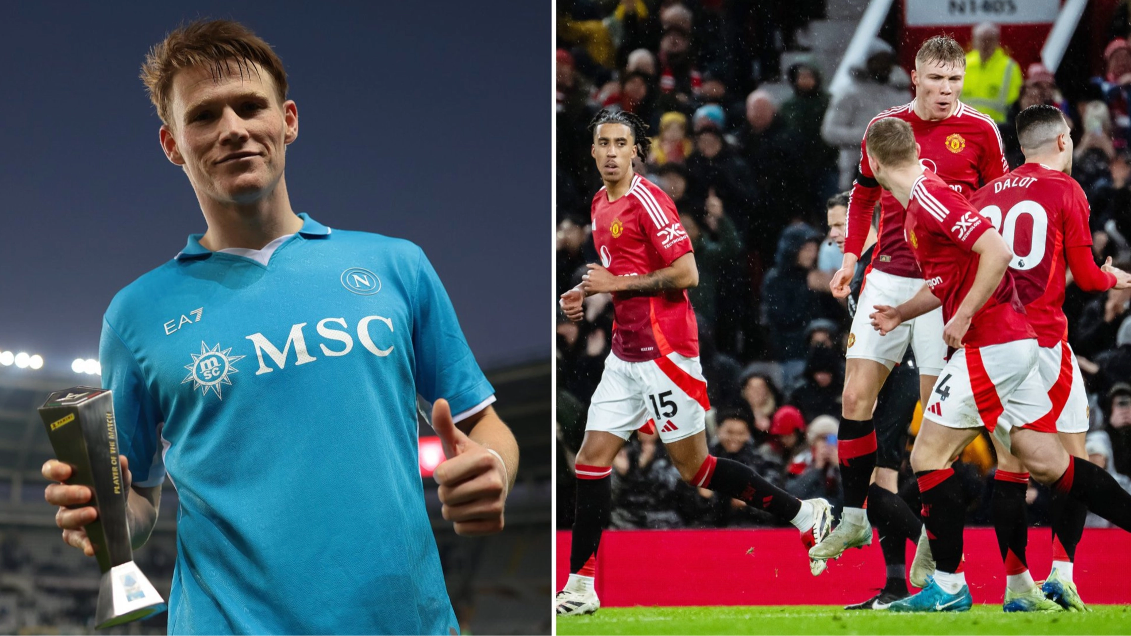 Scott McTominay plays key role as Napoli given 'green light' to sign second Man Utd player in shock transfer