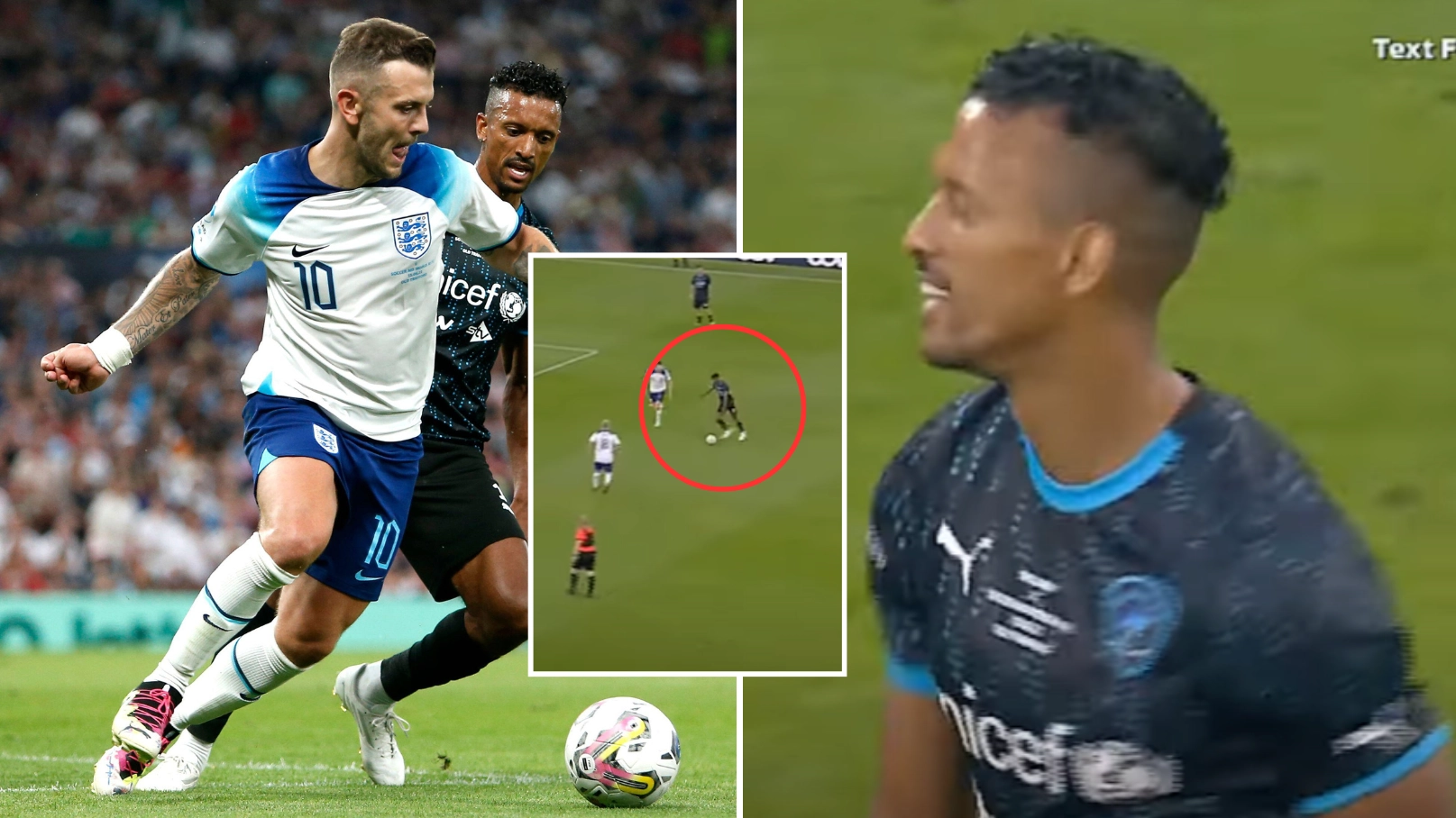 Fans all saying the same thing about Nani's performance at Soccer Aid