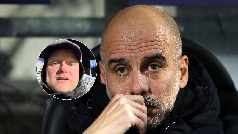 Man City Fan Makes Worrying Pep Guardiola Comment Amid Claim He's 'Leaving'
