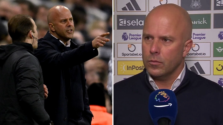 Amazon Prime issue apology to Arne Slot and Liverpool over 'controversial incident' during Newcastle draw