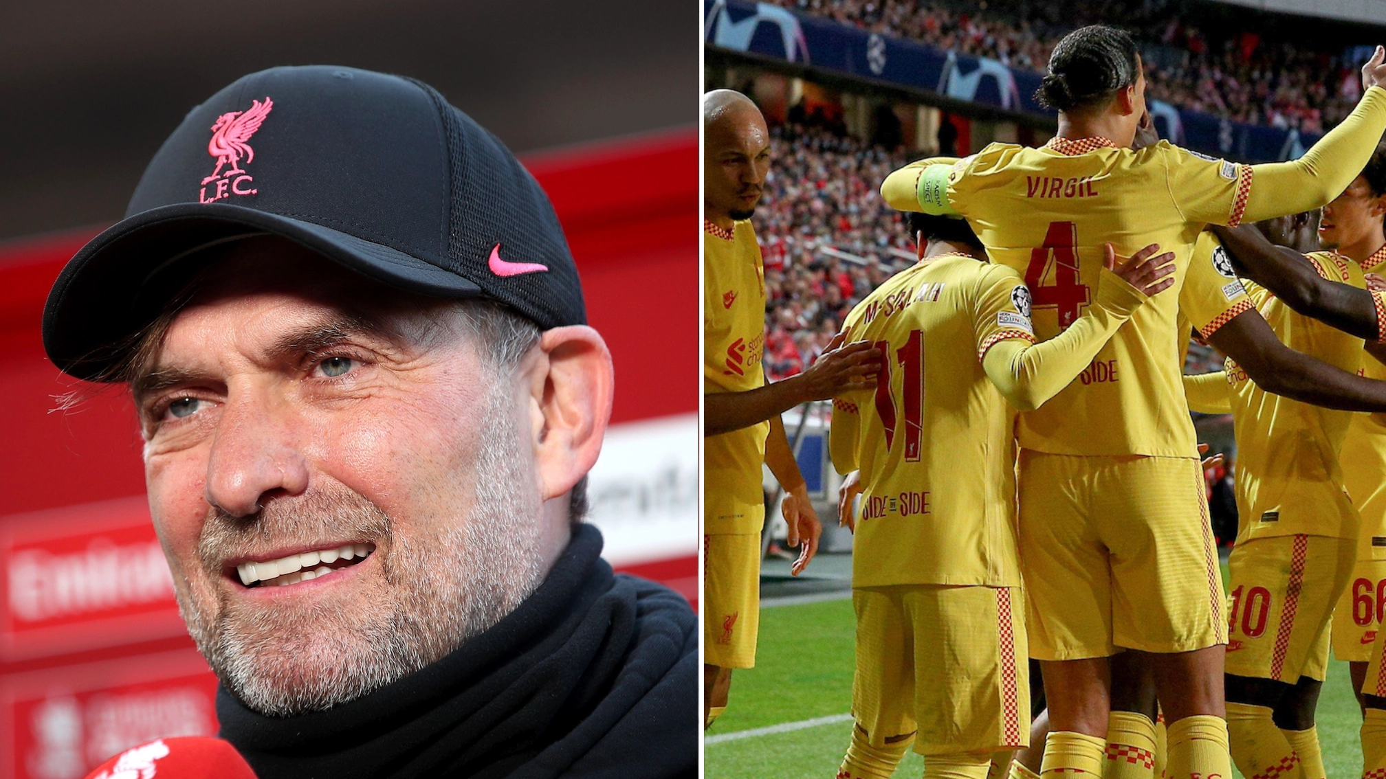 Liverpool Fans Stunned By Jurgen Klopp's Starting XI To Face Benfica