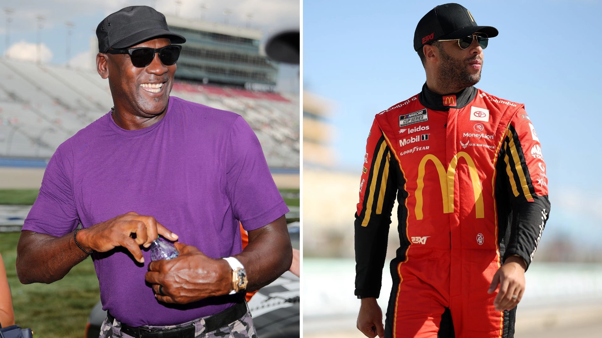 Michael Jordan's star NASCAR driver reveals what the NBA legend is really like as a boss and the one question he always asks