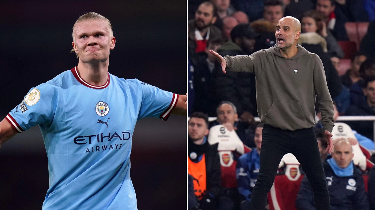 Erling Haaland admits he FORGOT Pep Guardiola's tactics in Arsenal title clash
