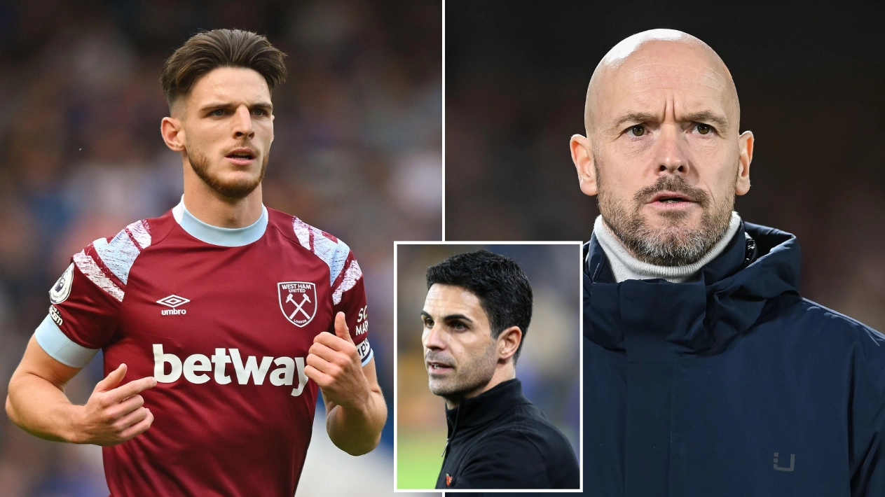 West Ham 'expecting huge Man Utd bid for Declan Rice' as Arsenal consider alternatives