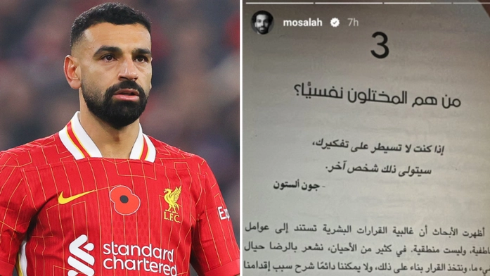 Liverpool fans convinced Mo Salah has dropped major hint on his future with cryptic Instagram message