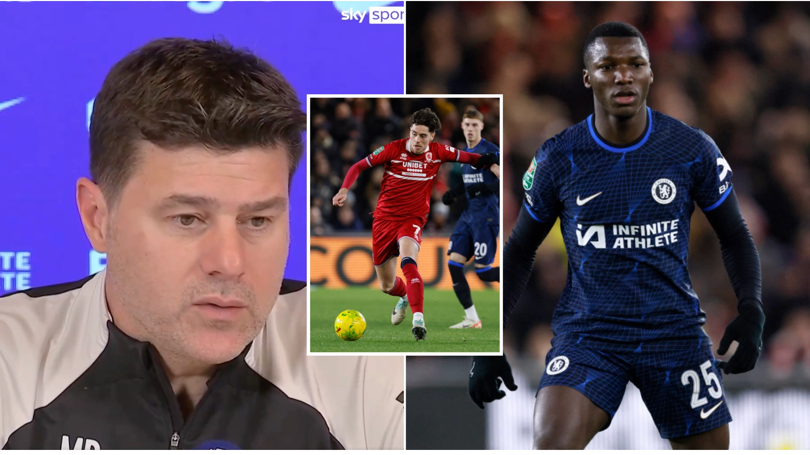 Mauricio Pochettino embarrassed after Moises Caicedo 'lied' to him about Middlesbrough result
