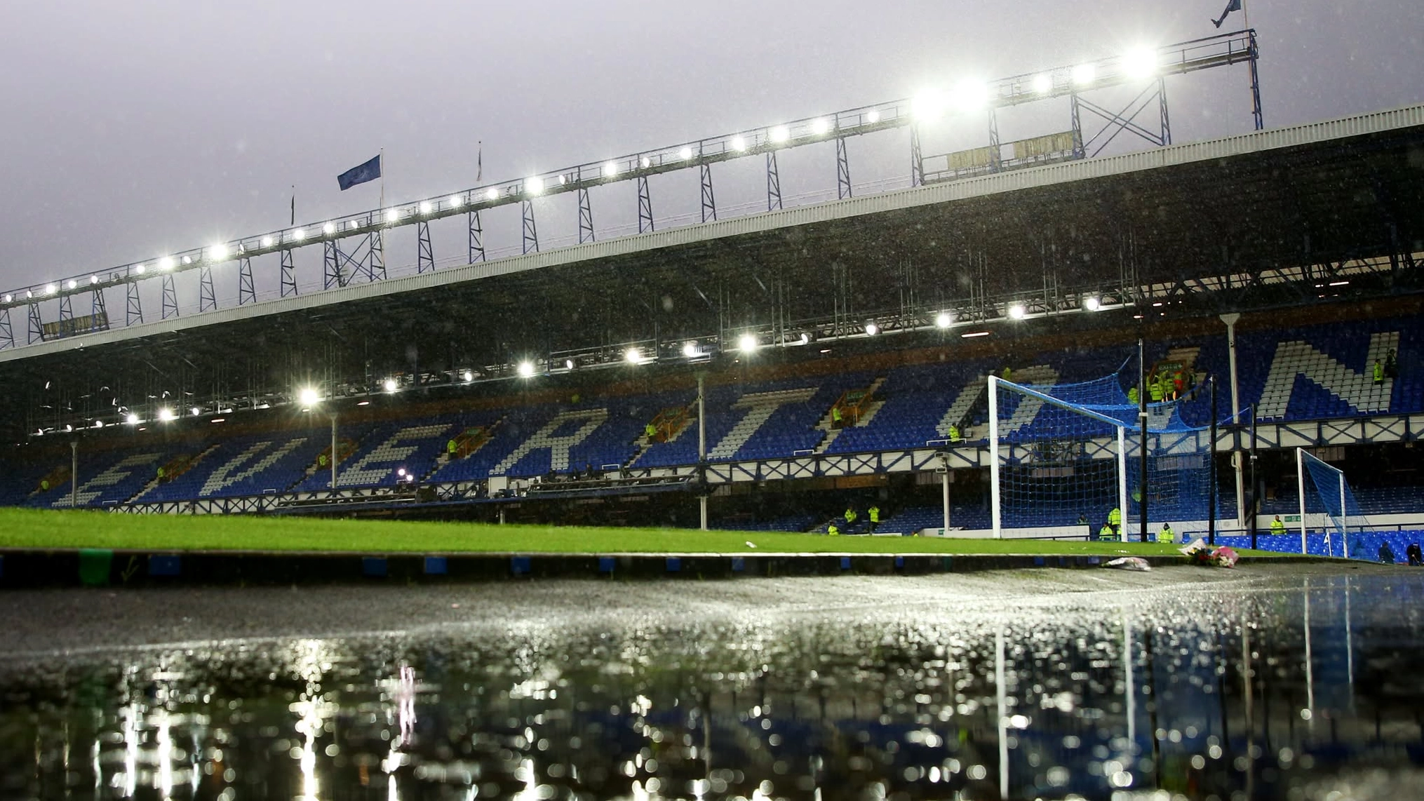 Everton fan spends savings on 10,000-mile trip for Liverpool clash only to see it called off due to Storm Darragh