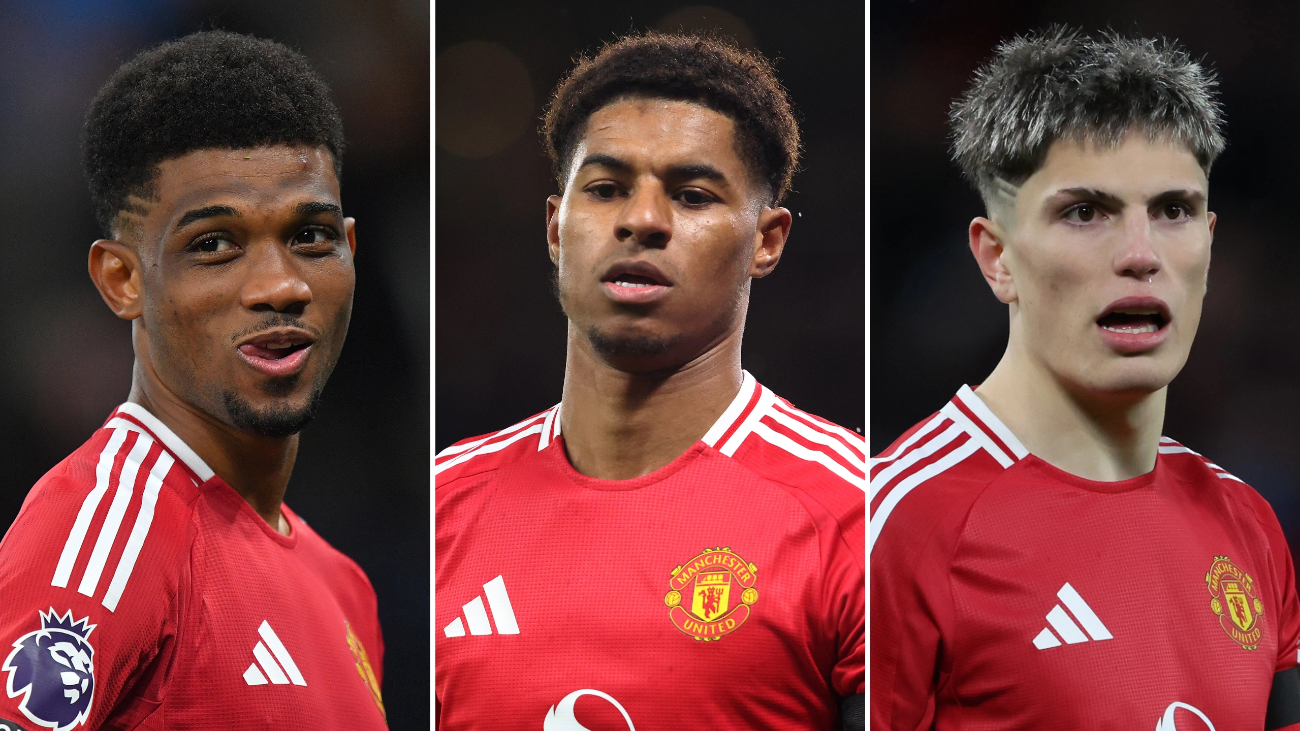 Amad Diallo, Marcus Rashford and Alejandro Garnacho's stats compared this season and they could surprise Man Utd fans