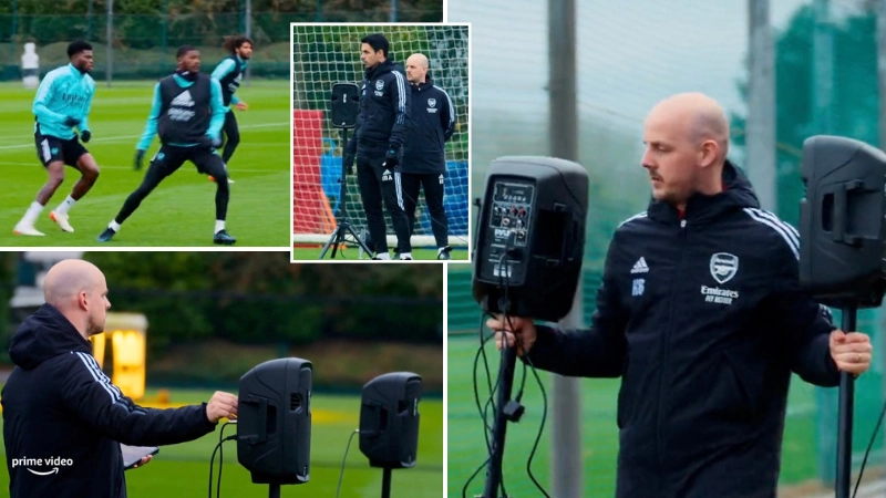 Arsenal Boss Mikel Arteta Playing 'You'll Never Walk Alone' In Training Is Incredible Viewing