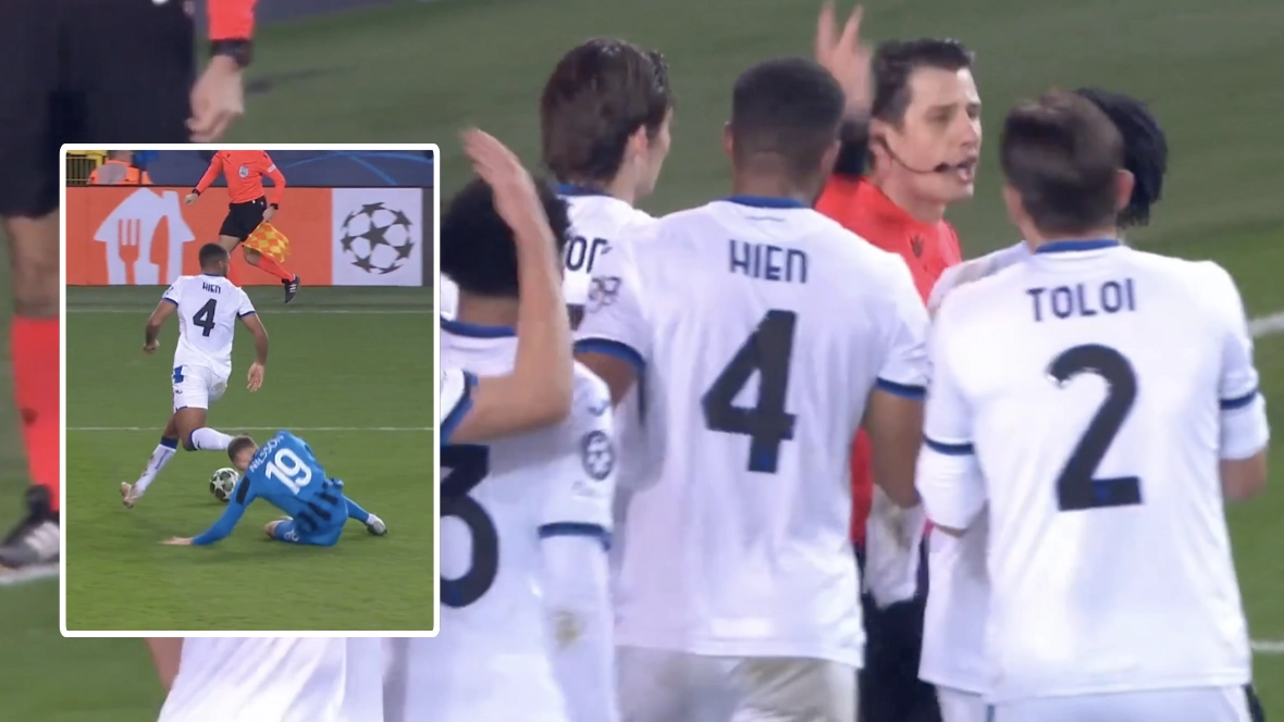 Club Brugge handed 'disgraceful' Champions League win over Atalanta after 'softest penalty in history'