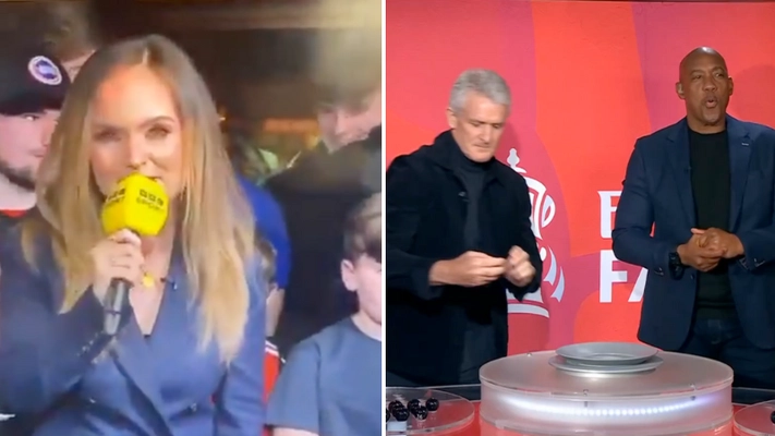 Man Utd fan was 'kicked out of FA Cup draw' after hidden protest live on BBC