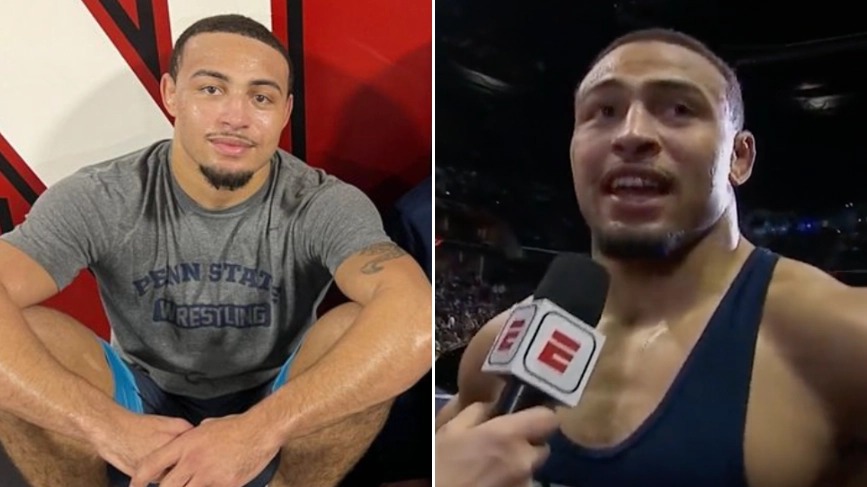 College wrestler sparks outrage after attacking Islam during post-match interview