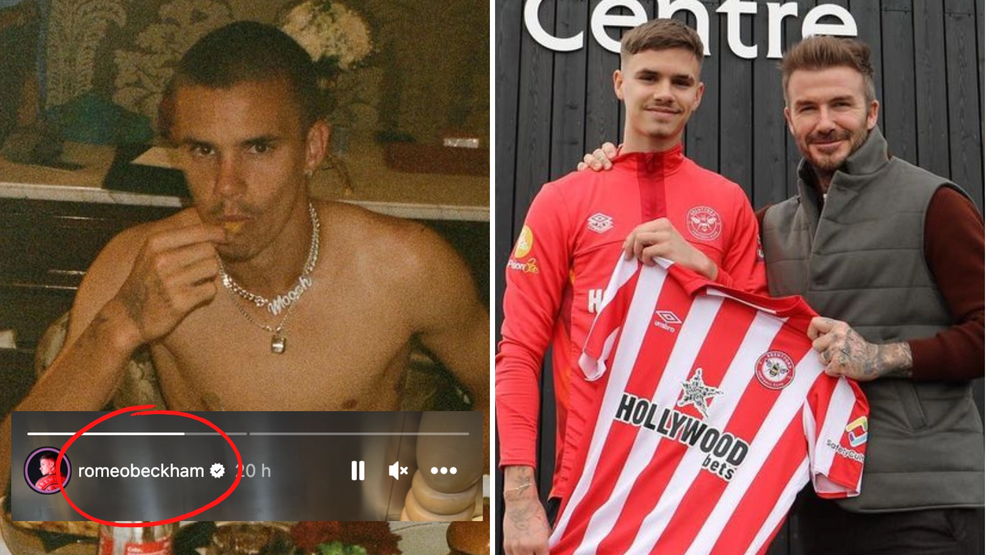 'That is an abomination!' - everyone is absolutely disgusted by Romeo Beckham's controversial roast dinner