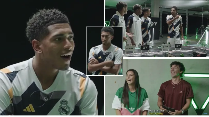 Jude Bellingham’s reaction was priceless after finding out his pace rating on EA FC 24