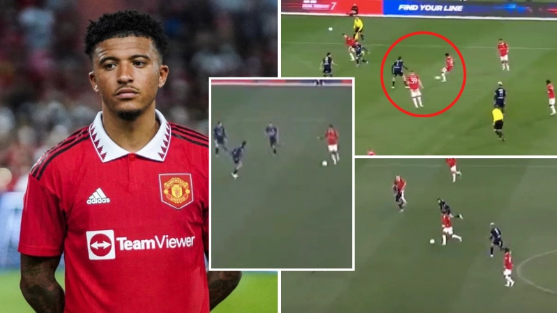 Jadon Sancho's Highlights Vs Melbourne Victory Have Fans Convinced He's Going To 'Cook' Under Erik Ten Hag