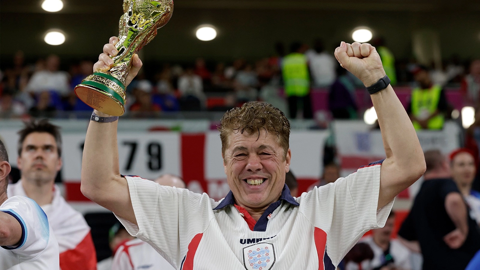 England superfan Andy Milne has made incredible sacrifice to make this summer's World Cup