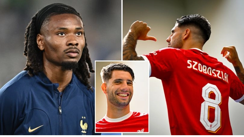 Khephren Thuram 'likes' Dominik Szoboszlai Liverpool post on Instagram