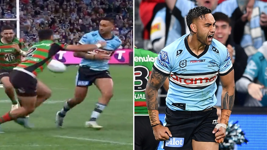 Cronulla Sharks denied sexiest try assist of NRL season