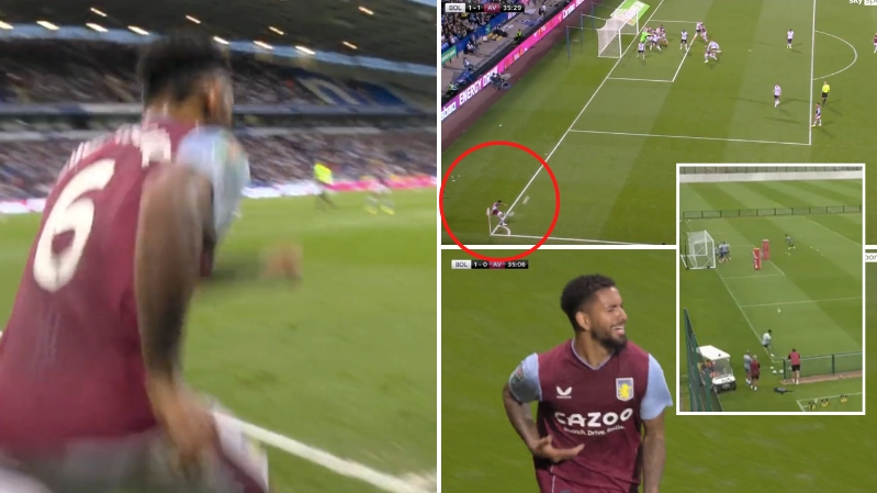 Douglas Luiz has become a master at scoring directly from corner kicks, it's no fluke
