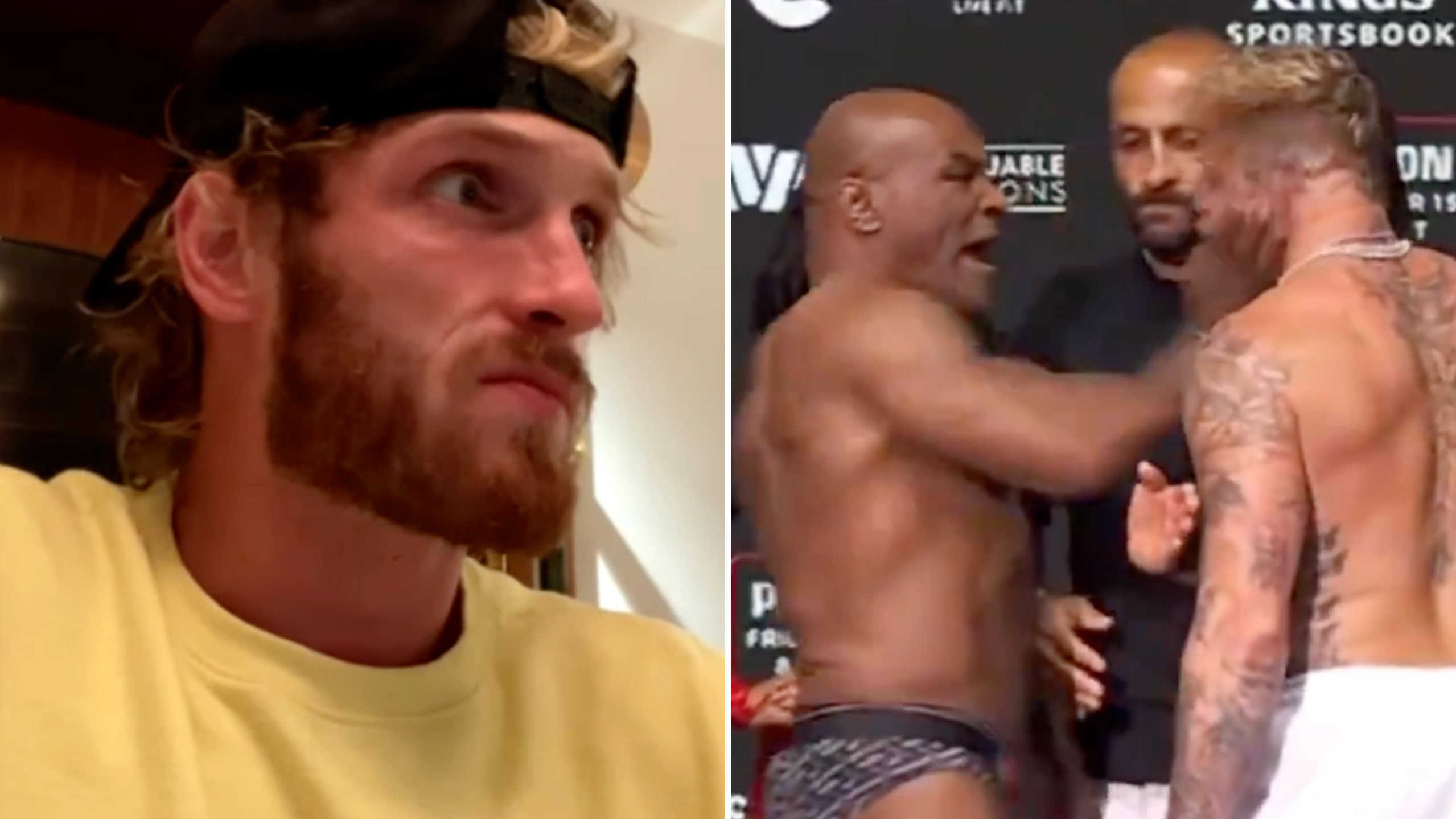 Logan Paul sends Mike Tyson ominous message after seeing him slap his brother Jake