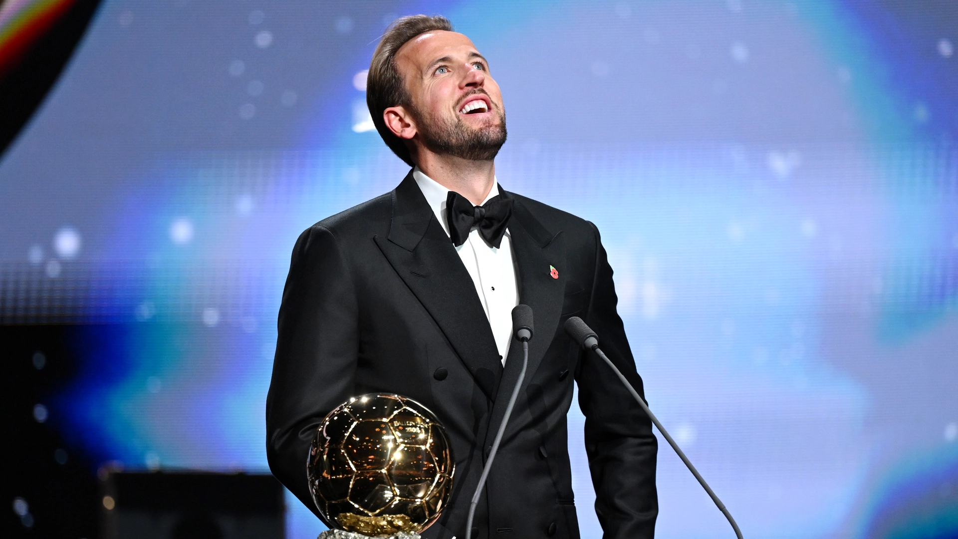 Harry Kane makes promise to England teammates after winning Ballon d'Or for first time