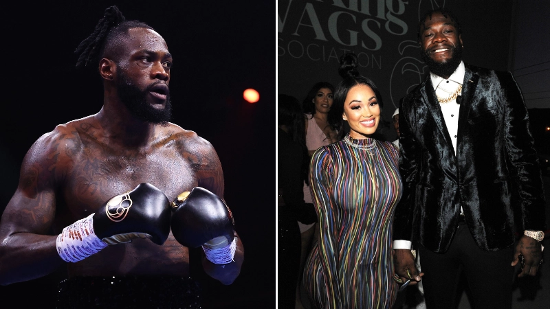 Deontay Wilder's fiancee 'granted restraining order' against boxing star amid domestic violence allegations