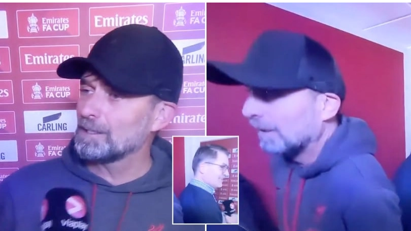 Jurgen Klopp walks out of interview with Norwegian TV after 'really disappointing' question following Man Utd defeat