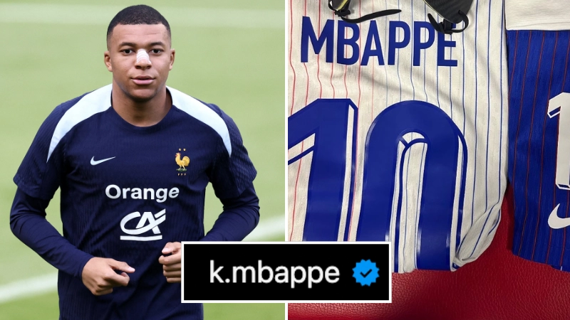 Kylian Mbappe shows what mask he'll wear for Euro 2024 clash between France and the Netherlands
