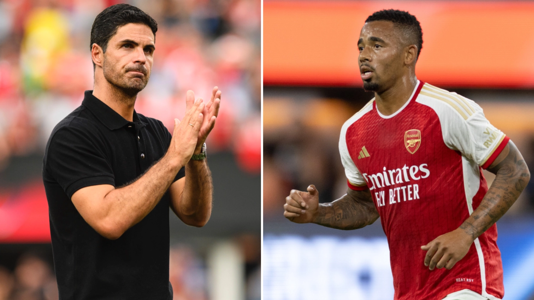 Arsenal boss Mikel Arteta gives injury update on Gabriel Jesus