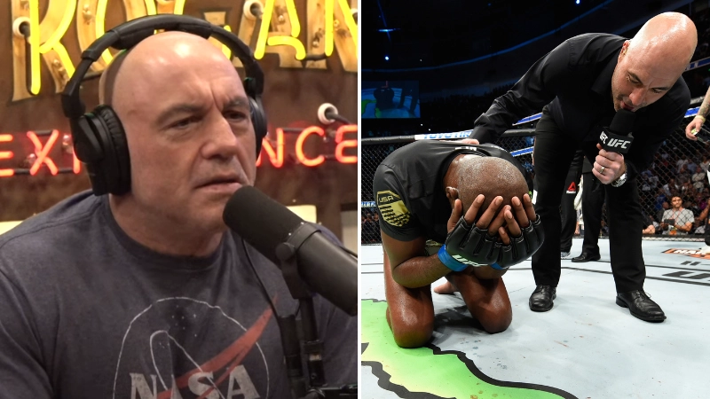 Joe Rogan explains why he feels 'sorry' for UFC fighters as he reveals the 'problem' with commentating