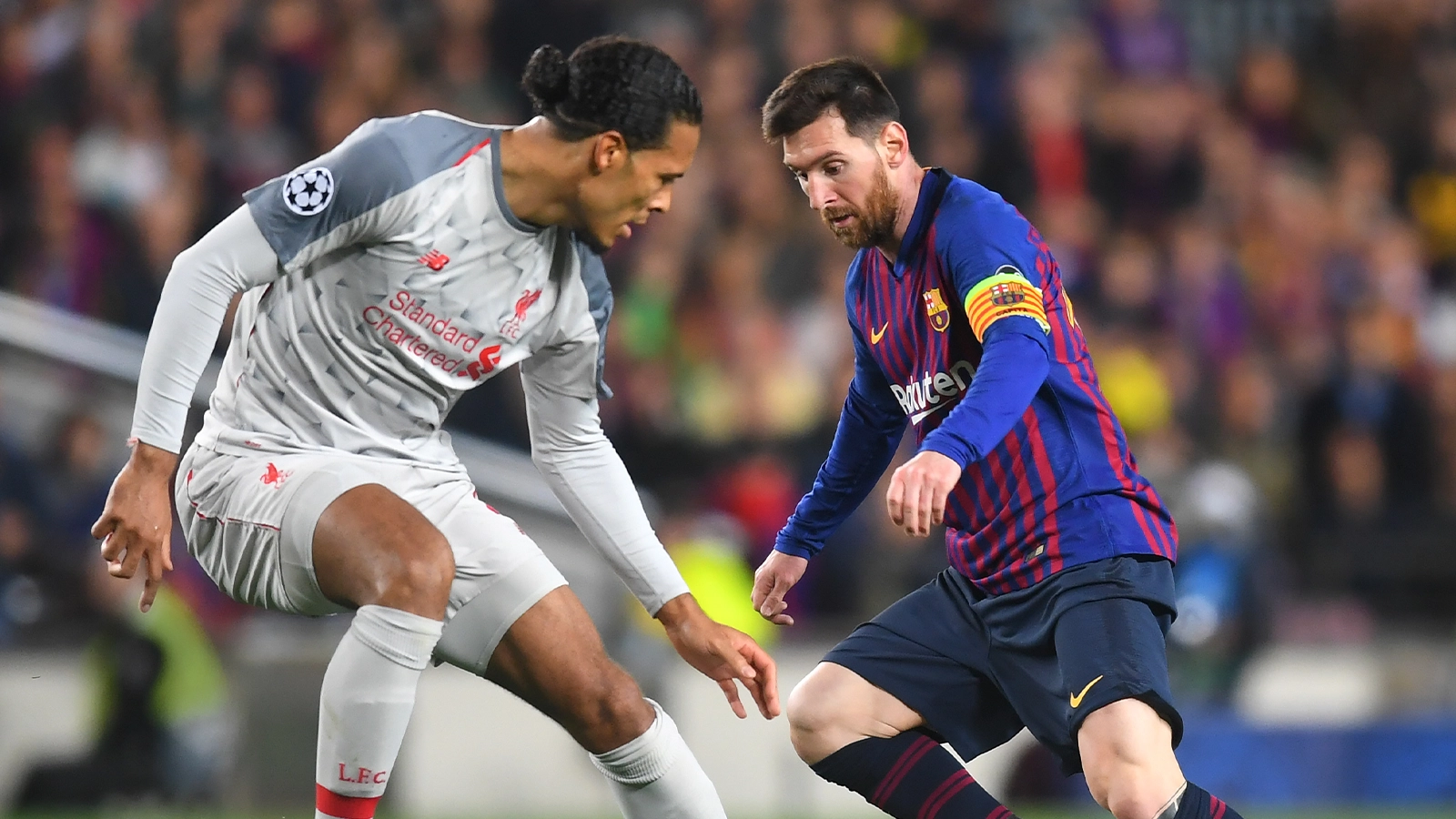 Lionel Messi snubbed Virgil van Dijk when naming best defender in Premier League