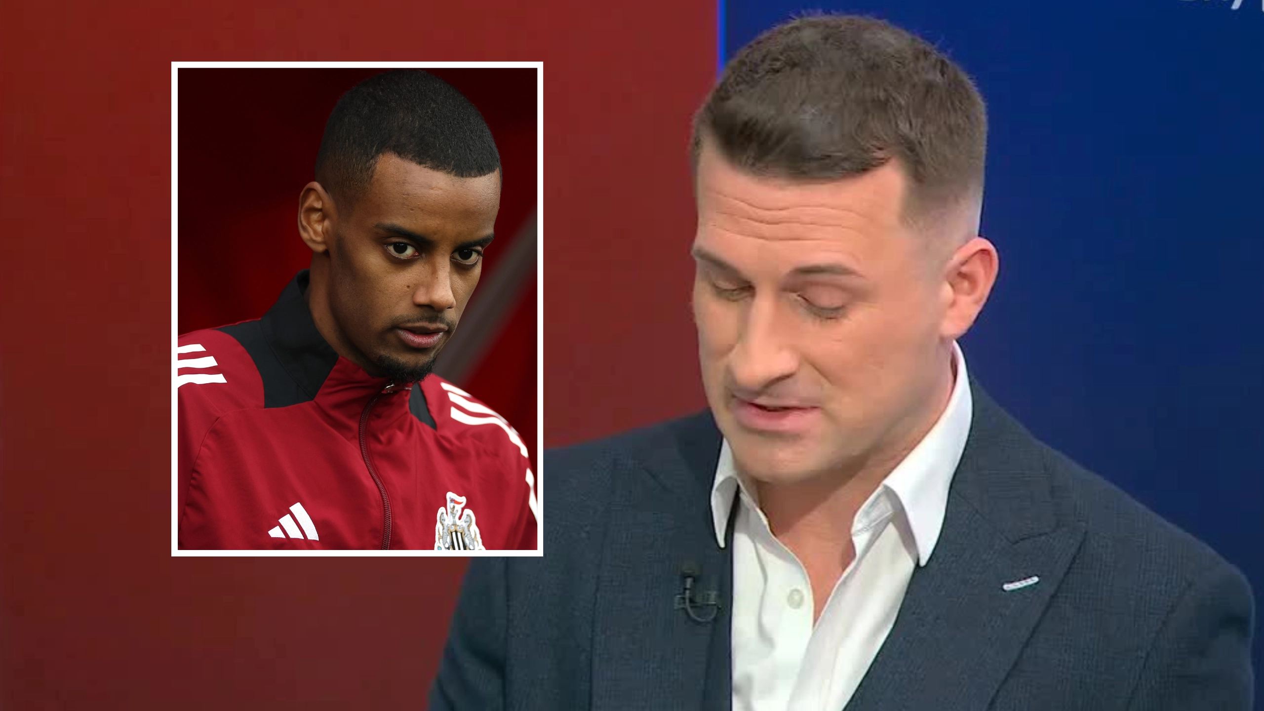 Sky Sports reporter speaks out following backlash over his Alexander Isak comments during Southampton game