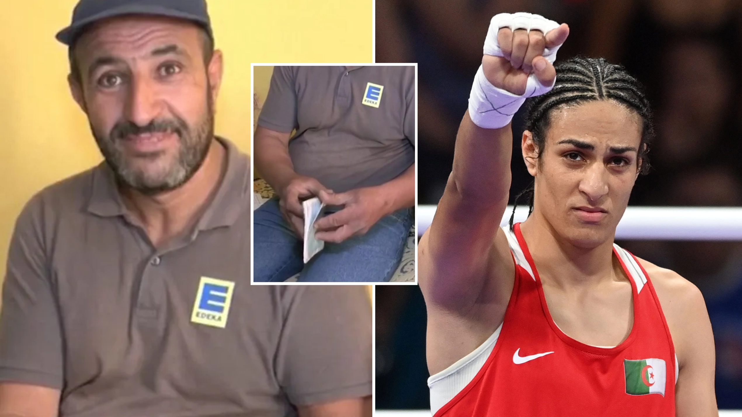 Imane Khelif's father shows her birth certificate on live TV amid Olympics gender controversy
