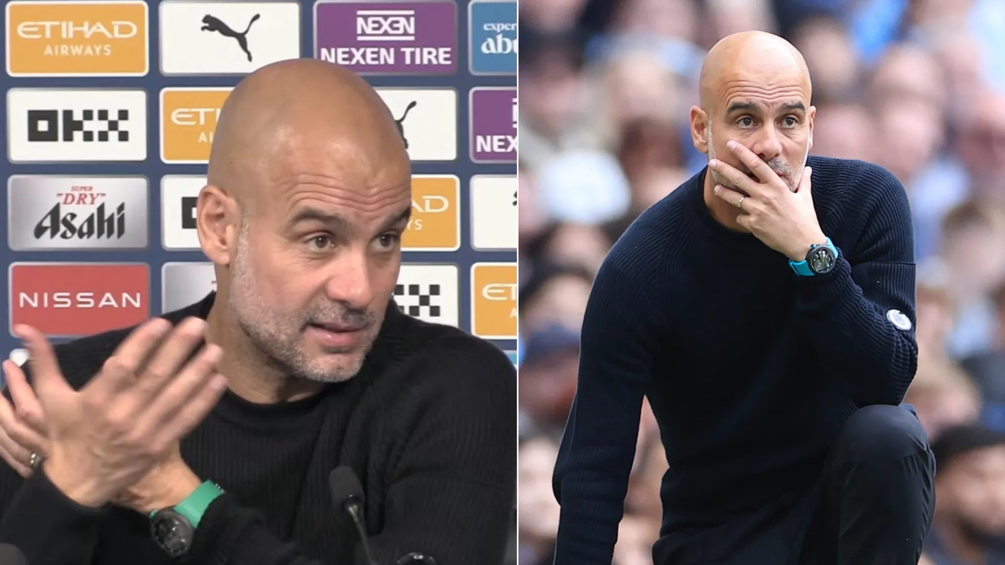 Pep Guardiola names three fellow Premier League bosses he feels 'weaker' against with Man City