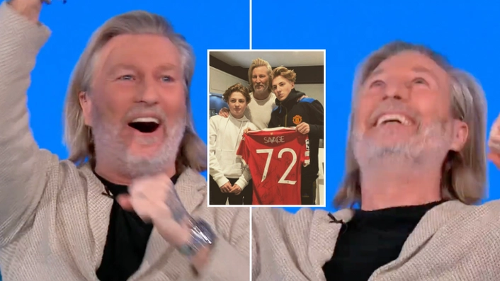 Robbie Savage has heartwarming reaction to his son's first senior goal