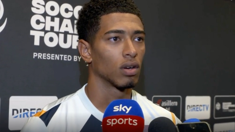 Jude Bellingham breaks silence after 'ugly bust-up with Real Madrid teammate' ahead of Arsenal clash